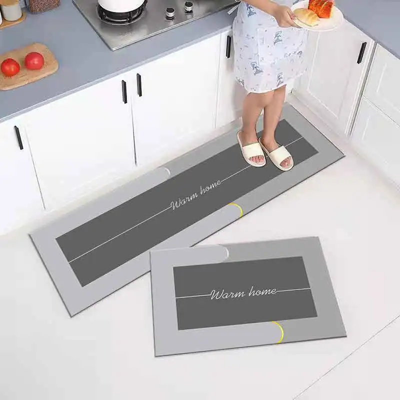 

Household Kitchen Carpet Floor Mat Long Strip Foot Pad Bay Window Mat Bedside Blanket Entry Door Pad Home Decor Floor Rug