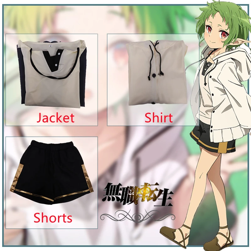 

Mushoku Tensei Jobless Reincarnation Sylphiette Greyrat Cosplay Costume Halloween Carnival Costume for Women Dress Up
