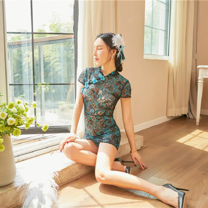 

Пикантные Для женщин Эротическое белье Горячая ночная сорочка, Эротические Сексуальные вечерние платье для ночного клуба Cheongsam Lenceria костюм...