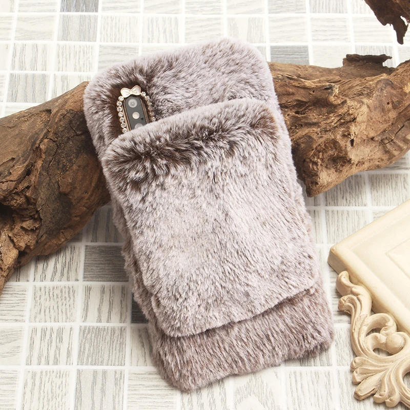 DIY мягкий горячий ручной кролик красивый стильный защитный чехол для телефона