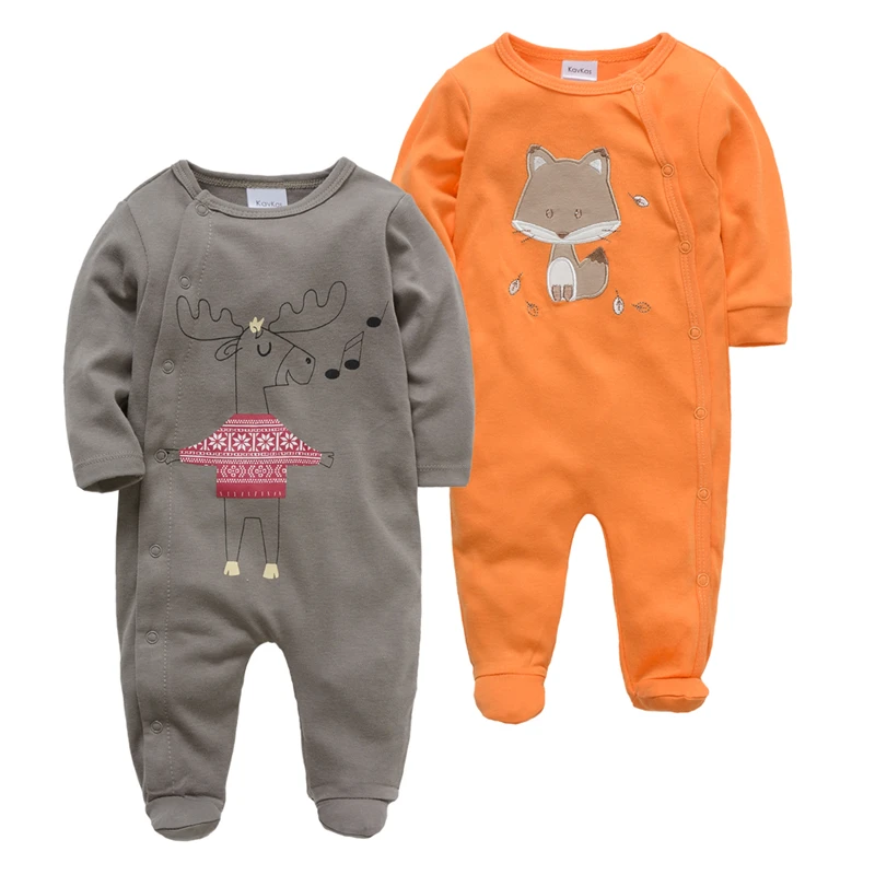 Брендовый детский комбинезон 2 шт./лот хлопковая детская одежда с длинными