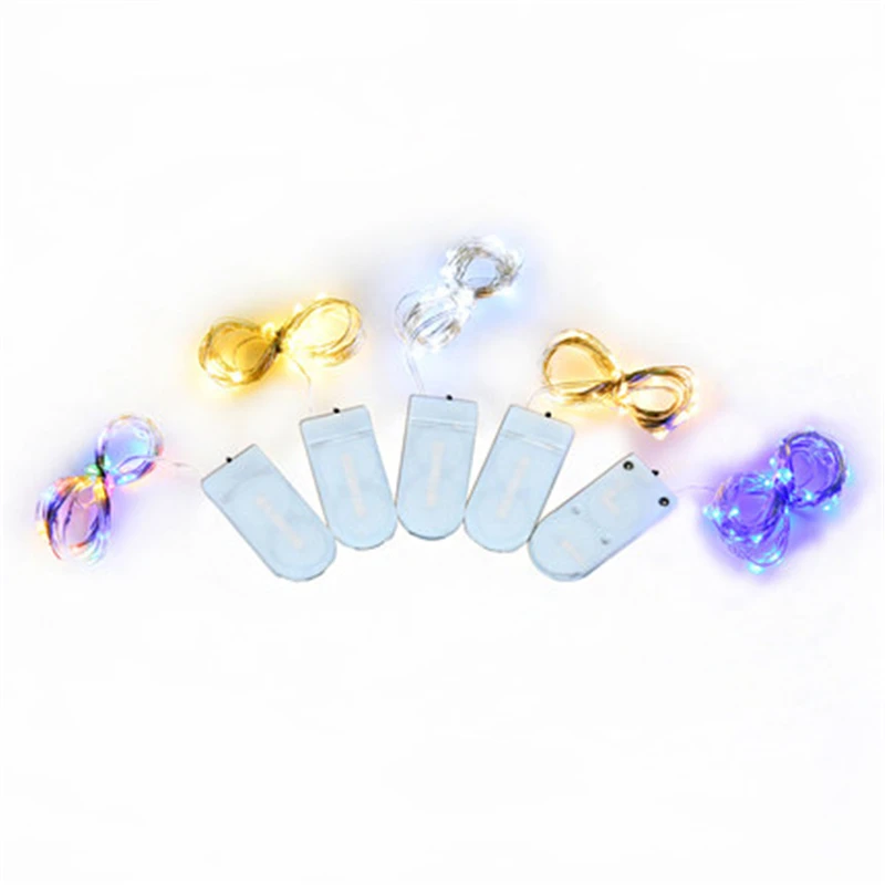 10 шт. светодиодный светильник s Сказочный 2 м 3M 5 кнопка на батарейках гирлянда