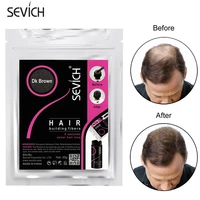 sevich hair fibers powder original refill bag keratin fibers for thin hair 25g instant wig building fibers powders hairline comb