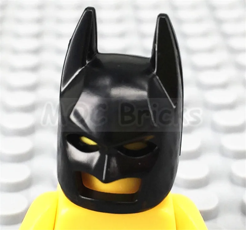 10 шт./лот кубики Moc фигурки шлем головные уборы аксессуары для DIY фигурка часть строительные блоки игрушки для детей куклы - Цвет: 2013A