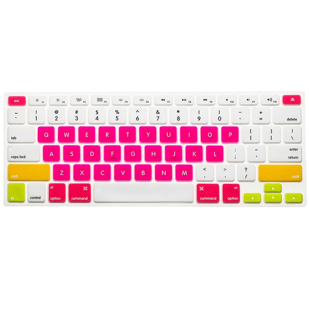 Чехол для клавиатуры силиконовый чехол защитный Ma cBook Pro 13 15 дюймов планшетная