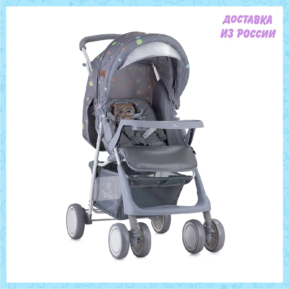 Прогулочная коляска Lorelli Terra с накидкой на ножки Cute Kitten | Мать и ребенок