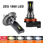 Новинка 2 шт. мини Размеры H4 H7 H1 H11 H8 H9 HB4 светодиодный зэс чип турбо автомобилей головной светильник лампы Противотуманные фары Дневные Фары Светильник лампа 80 Вт 6000K 16000lm 12V 24V