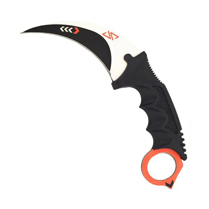 asimov CS hawkbill тактический нож для самообороны GO counter strike атакующий Коготь karambit шейный нож настоящий боевой бой лагерь Поход на открытом воздухе - Цвет: asimov