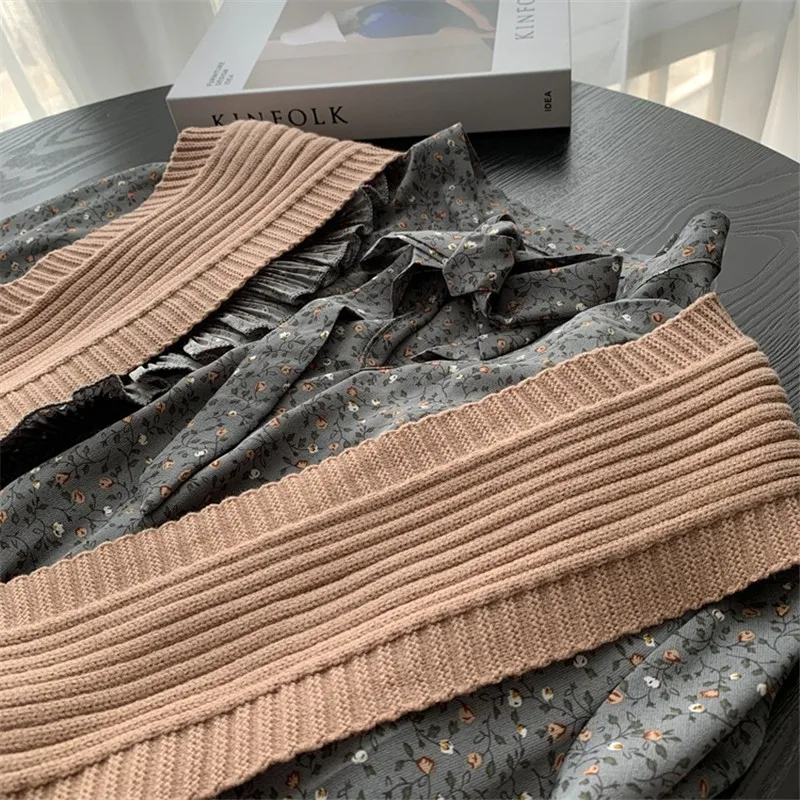 

MyZyQg Fall Women Knitted Shawl Korean Style Temperament Waistcoat False Collar Woman Scarf Cashmere Scarfs for Ladies