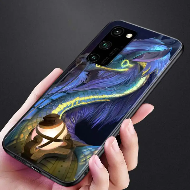 

Silicone Cover Dragon Animal for Huawei Honor 30 20S 20 10i 9S 9A 9C 9X 8X 10 9 Lite 8A 7C 7A Pro Phone Case