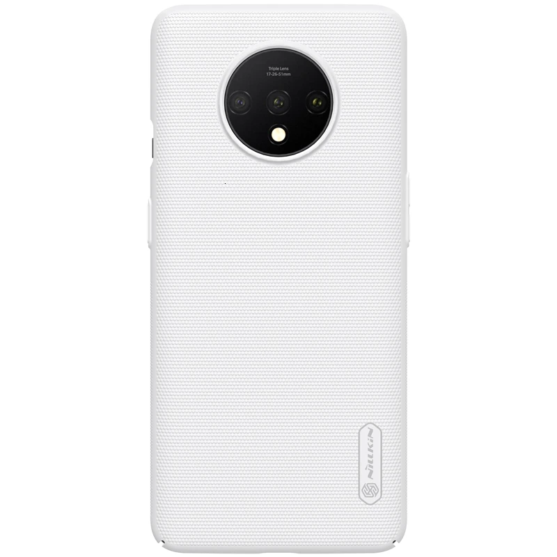 Чехол NILLKIN OnePlus 7T One Plus 7T 1+ 7 T, суперматовый защитный жесткий чехол из поликарбоната, чехол для телефона s - Цвет: White