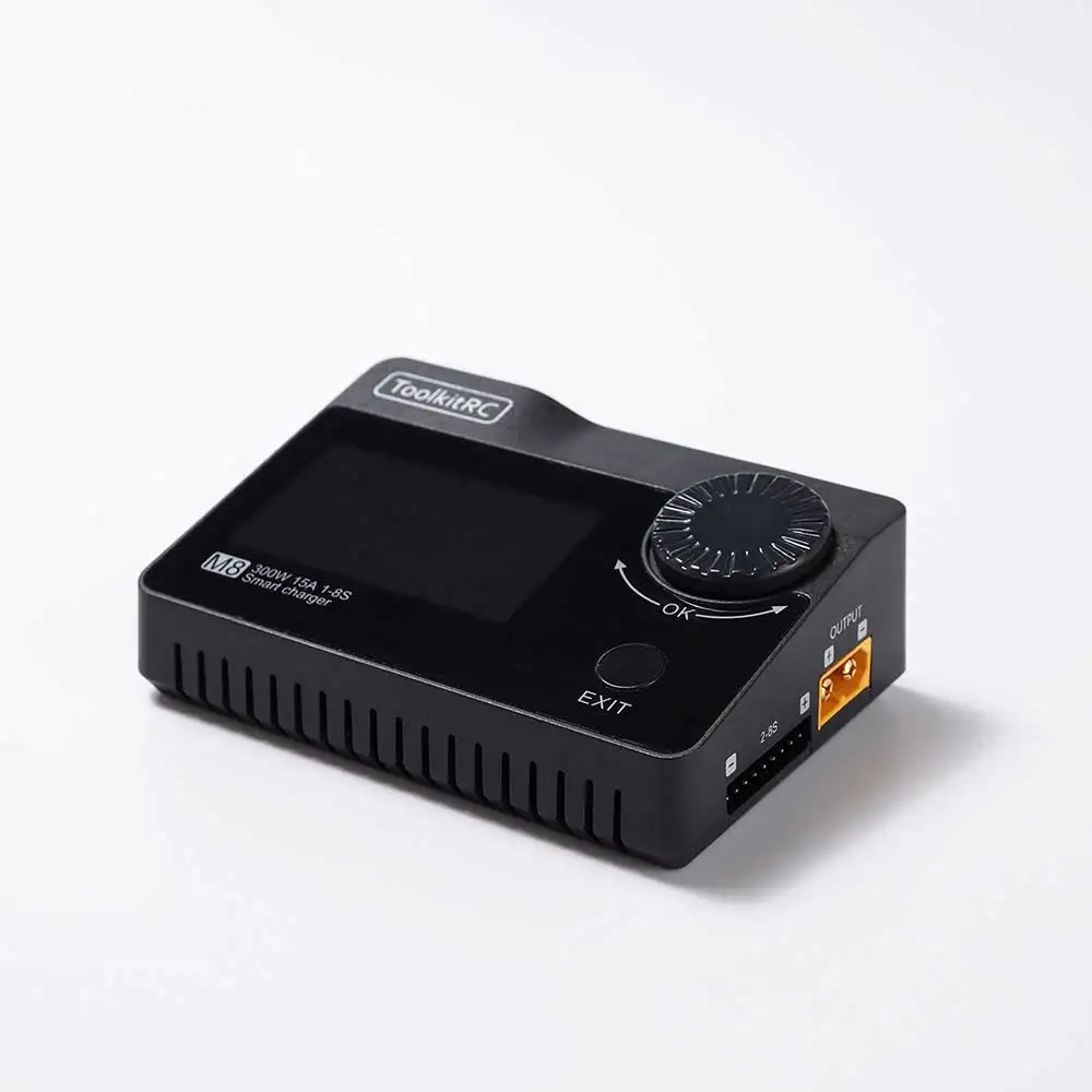 ToolkitRC M8 300 Вт 15A 2-8S LiPo зарядное устройство Dis зарядное устройство Cell Checker Servo тестер Lipo батарея для RC FPV гоночный Дрон