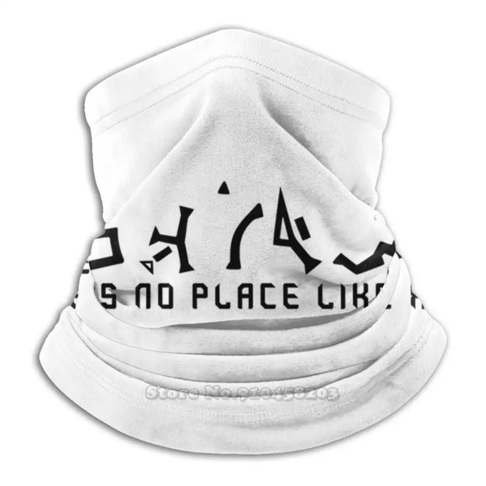 

There'S No Place Like Home Cycling Motorcycle Headwear Washable Scarf Neck Warmer Face Mask Stargate Sg 1 Stargate Gate Address