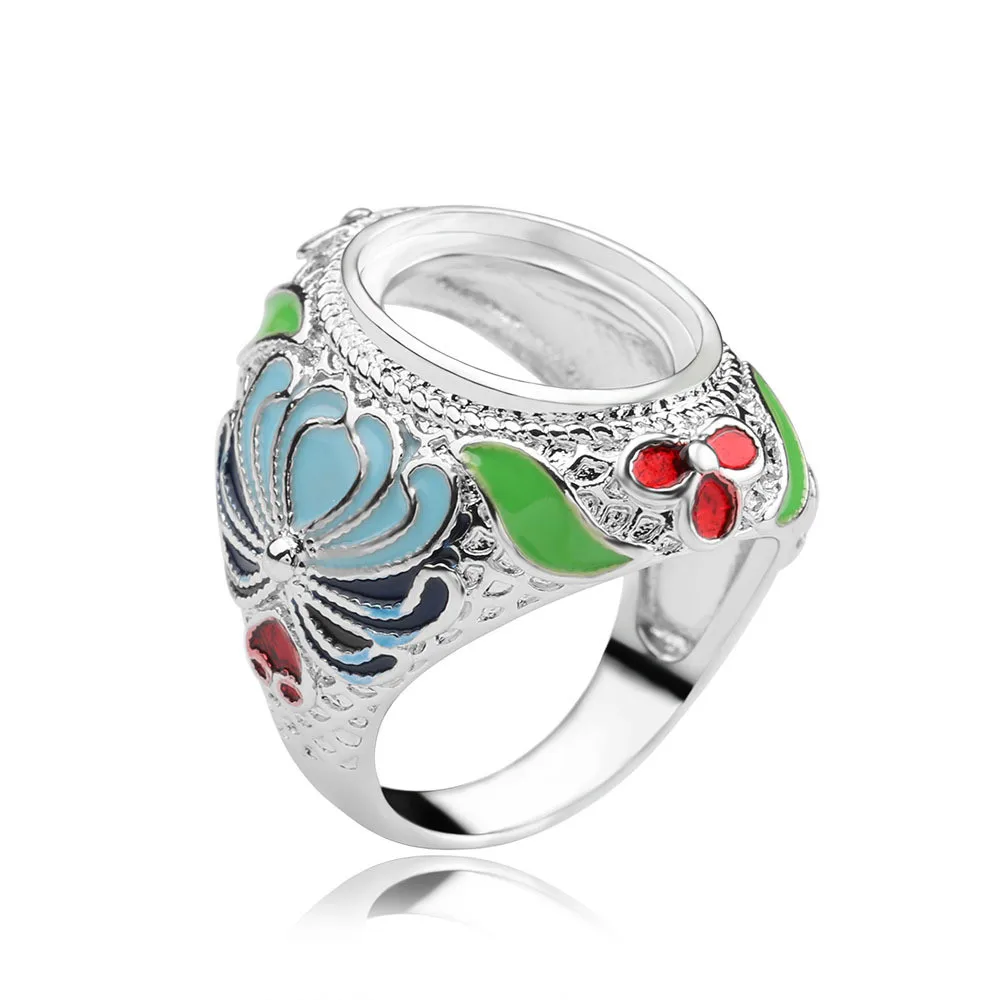 

Кольцо для изготовления ювелирных изделий, с покрытием из латуни, 12 х16 мм