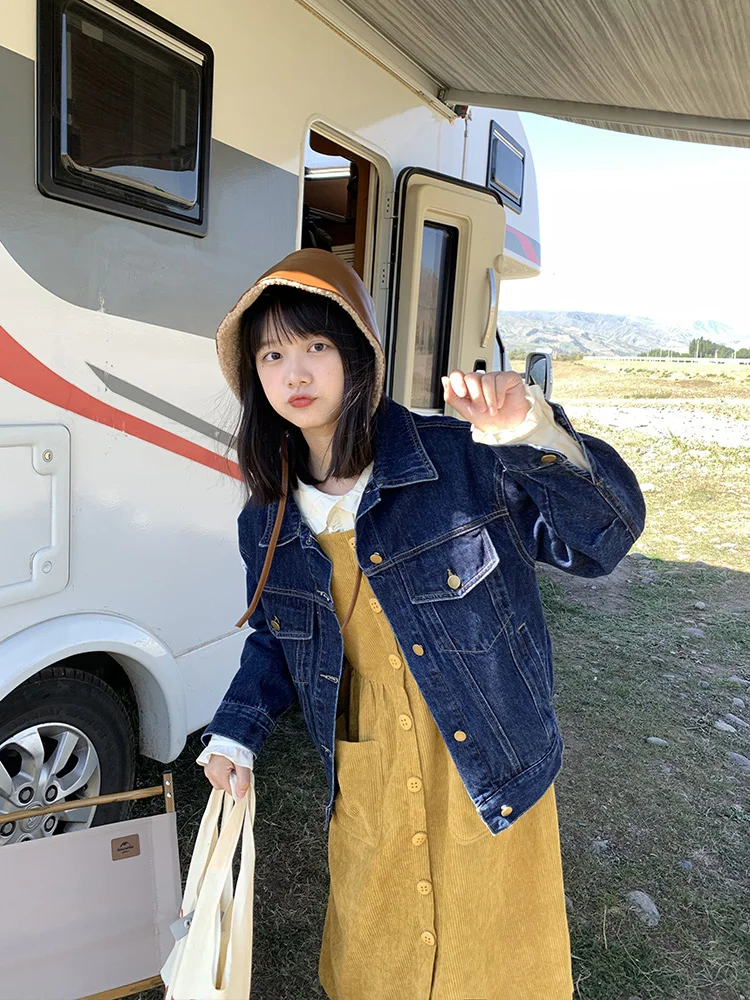 -Костюм для самостоятельного изготовления ginkgo свободная Вельветовая юбка на