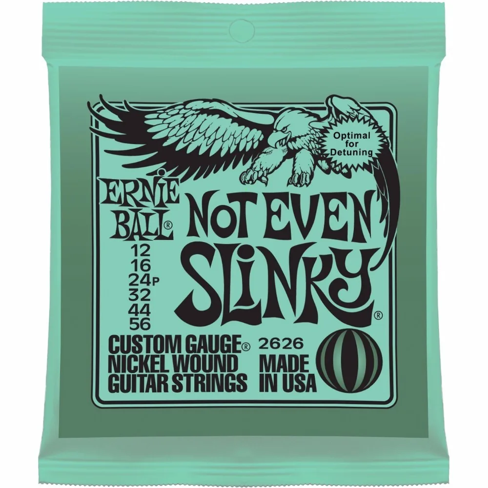 Струны для электрогитары Ernie Ball 012-056 никелевые даже не ломающиеся 2626 | Спорт и