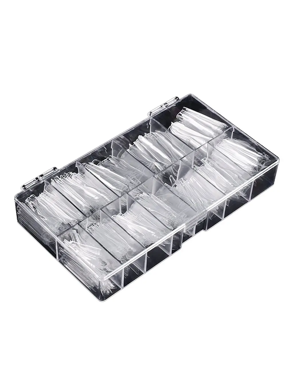 

BENT60 Lengthened Denim Nail 480 Pcs Nail Sheet Non-crease French Flat Head Nail Easy To Use Fashionable Nail