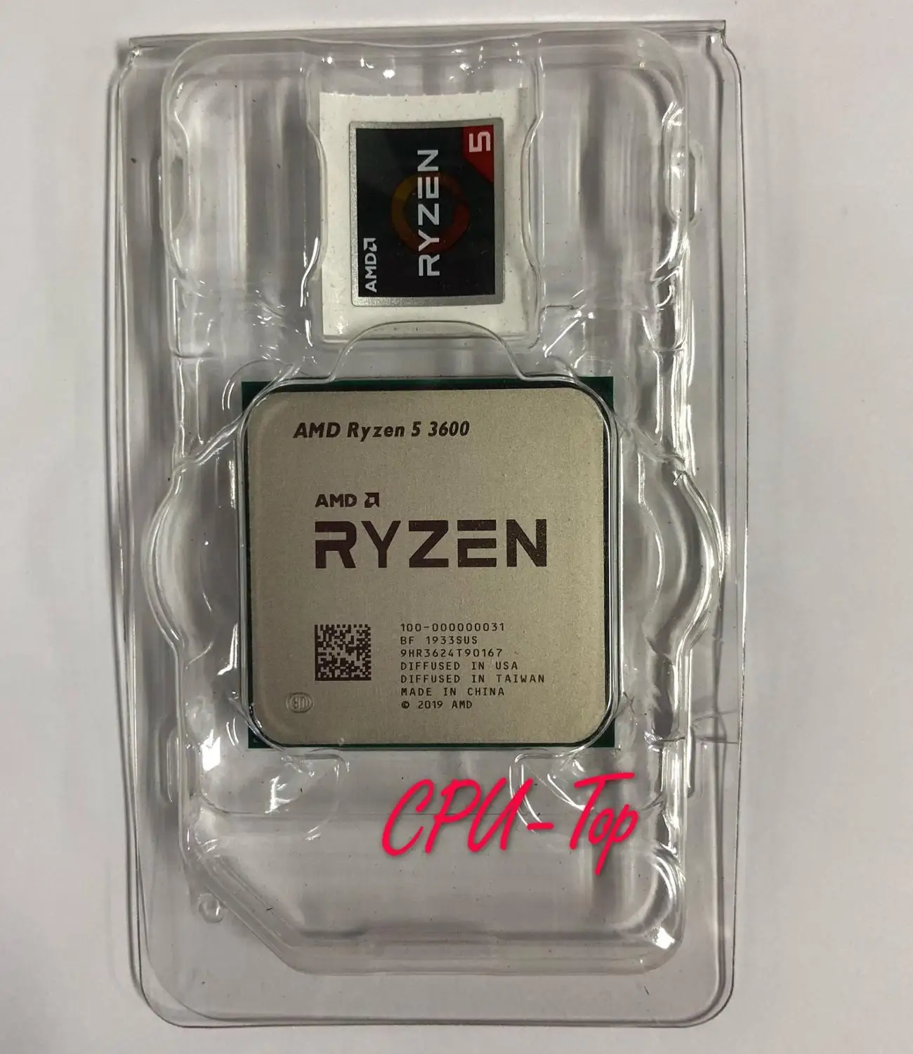 Процессор AMD Ryzen 5 3600 3 6 ГГц шестиядерный процессор с двенадцатью резьбой 7нм 65 Вт L3
