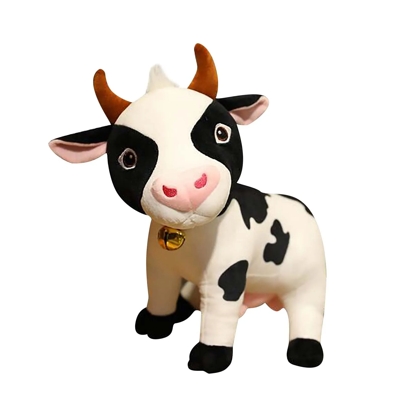Милая коровья кукла талисман мультяшная корова плюшевая игрушка детский