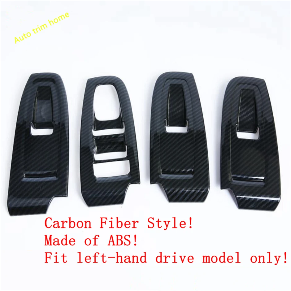 Подлокотник для двери Lapetus панель стекла кнопки подъема отделка 4 шт. подходит Subaru