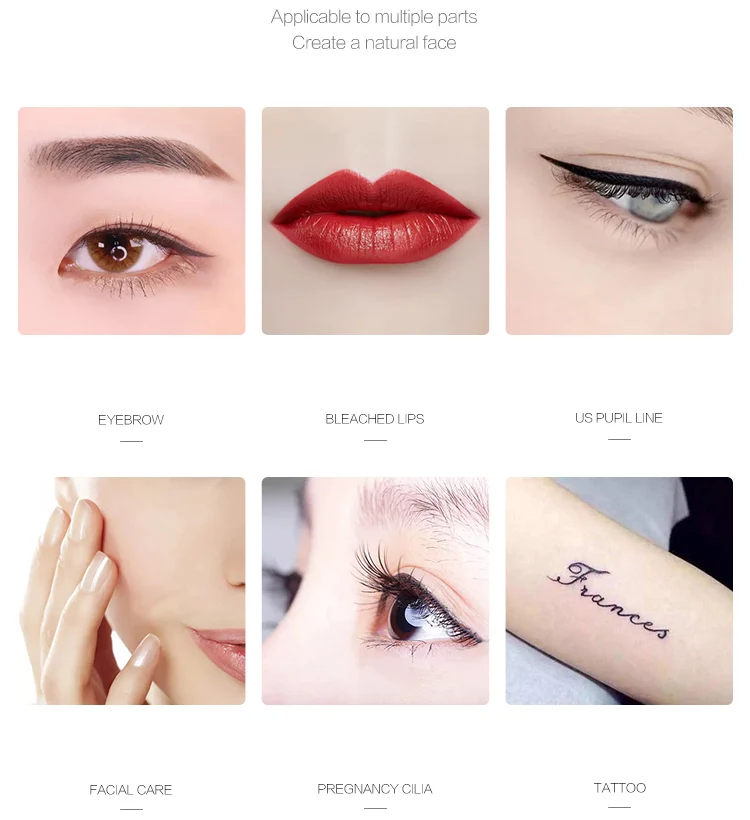 Tattoo Pen Microblading Pigment Semi-Permanent Makeup Lip &amp Eyebrows Machine | Красота и здоровье