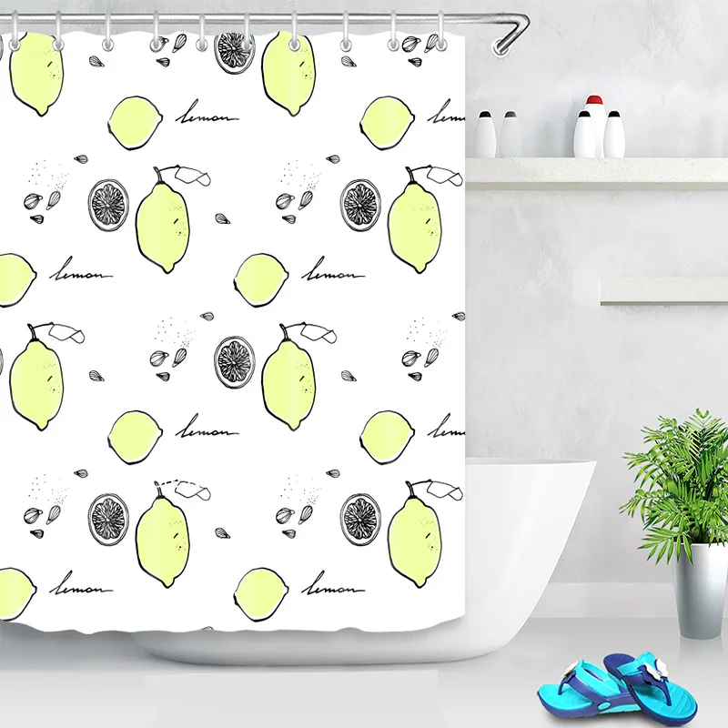 Занавеска для душа непромокаемая с крючком | Дом и сад