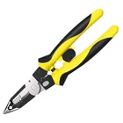 Универсальные диагональные плоскогубцы, плоскогубцы для зачистки проводов, Обжимные Щипцы, инструменты, ручной инструмент электрика