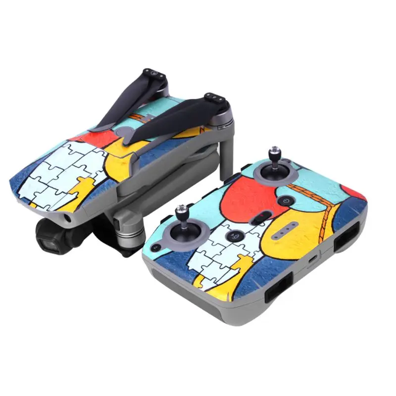 1 комплект водостойких наклеек из ПВХ цветная Защитная пленка для DJI Mavic Air 2 Drone Body
