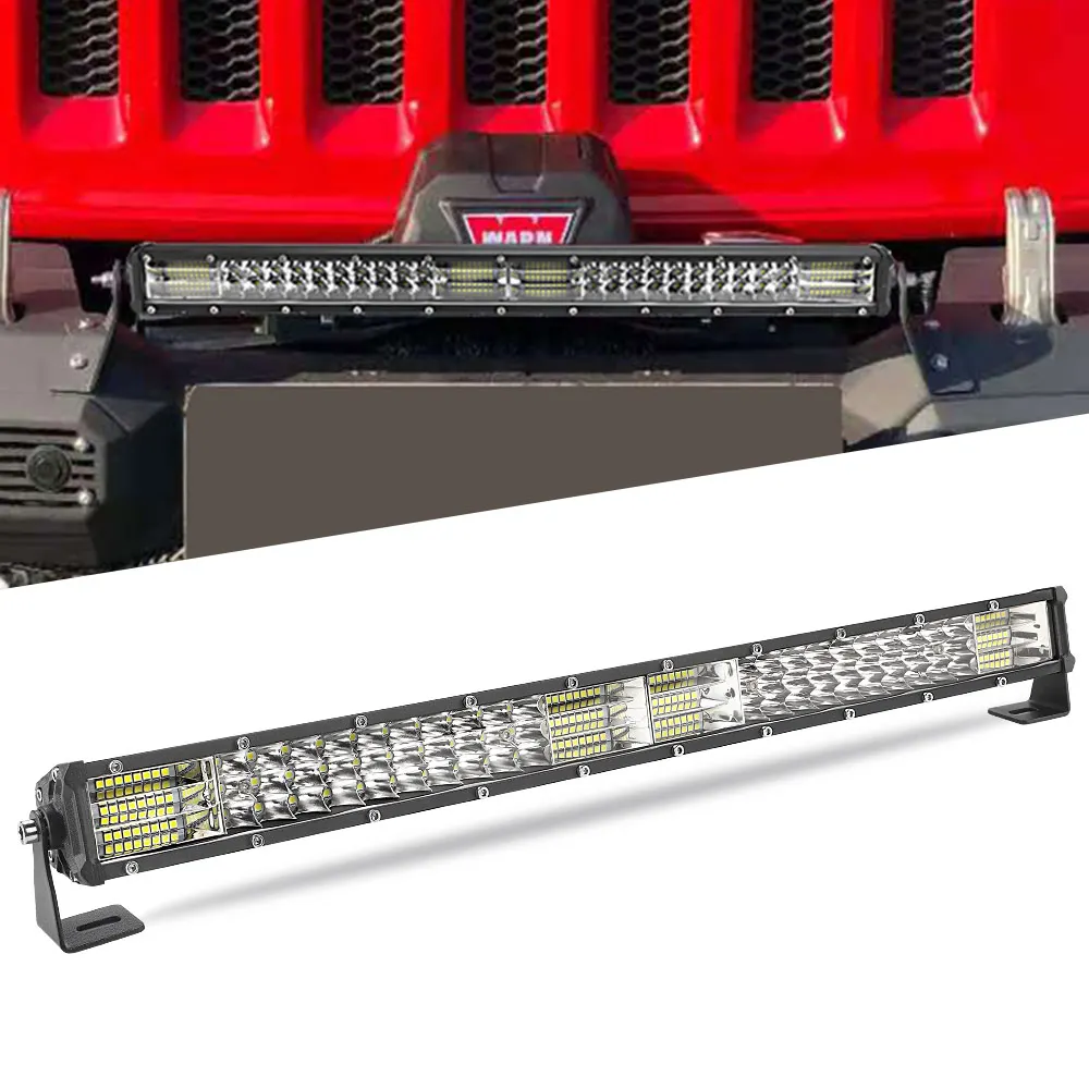 

Slim LED Light bar 10 inch 20 inch Yellow white Car Work light lamp led bar off road for Jeep Auto 4x4 tractor ATV SUV 12V 24V