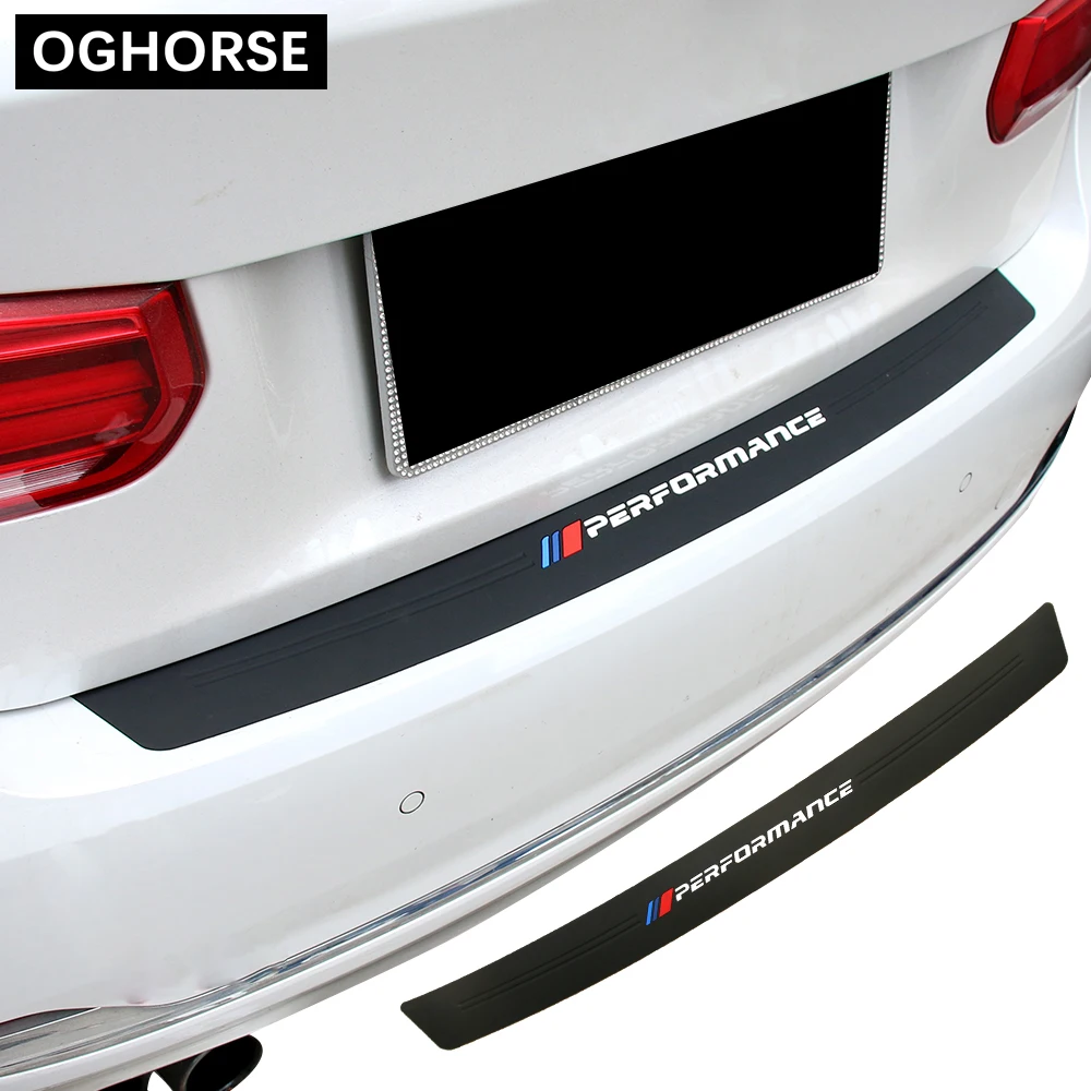 Новый M Performance Автомобильный багажник резиновая накладка заднего бампера
