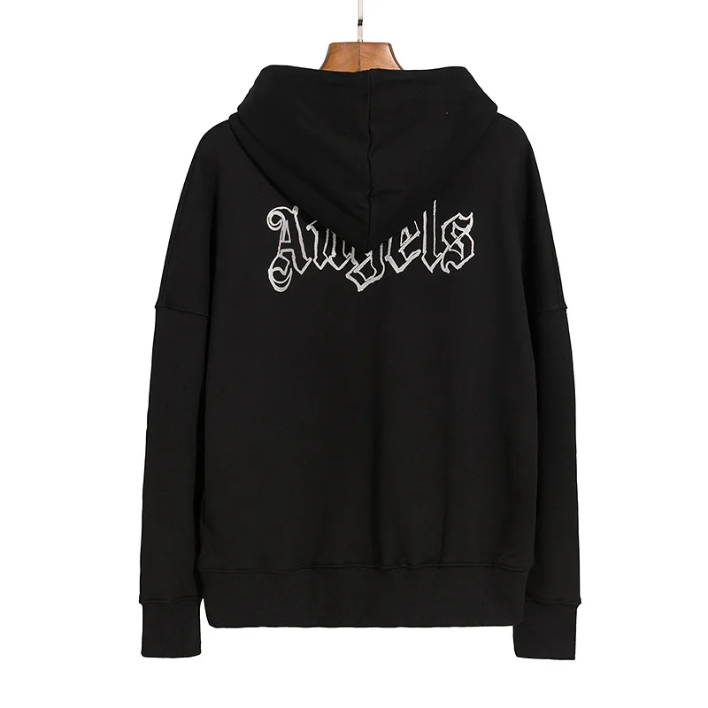 

Palm Angels Letter Luminous Hoodie Men and Women Letter Print Reflective Hoodie Sweatshirts