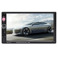 car player receiver mirror link monitor 2 din car radio mp5 7 inch hd touch screen multimedia bluetooth compatible autoaudio fm