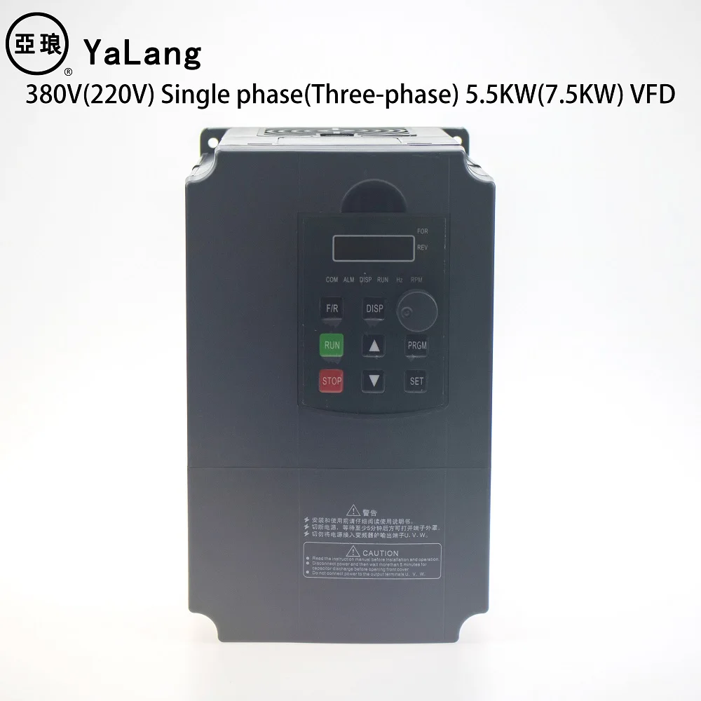 AC 220V 380V 7.5hp 10hp шпиндель VFD 5.5KW 7.5KW однофазный/трехфазный инвертор Частотный