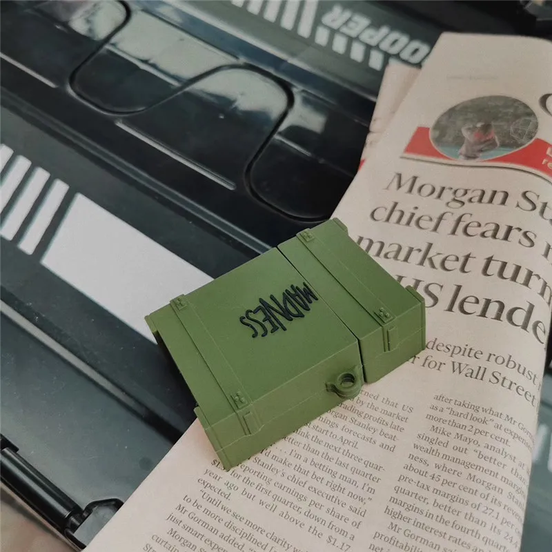 Популярный бренд камуфляжная Военная коробка Сверхмощный чехол для Apple Airpods 2 1