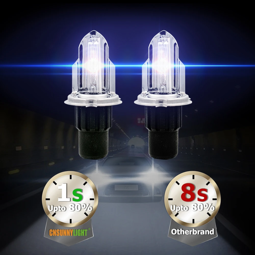 Тип СВЕТОДИОДА направленного света CNSUNNYLIGHT-Быстрый старт 55 Вт H4 Hi/короче спереди и