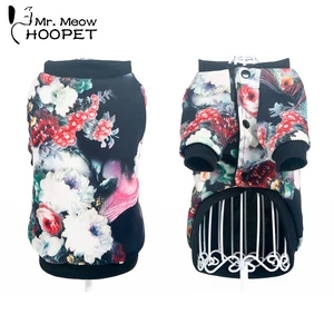 Hoopet Мопс для французского бульдога, собака, кошка, одежда для щенков, одежда для собак, зимний бейсбольный костюм, куртка для собак