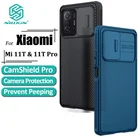 Чехол Nillkin CamShield Pro для Xiaomi Mi 11T Pro PC + TPU, роскошная Противоударная задняя крышка с камерой, защита конфиденциальности