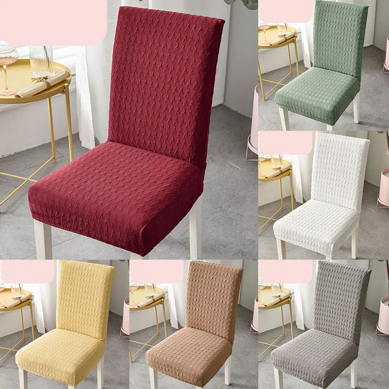 

Fashion Stretch Seat Cover Multicolor Chair Cushion Antimacassar Decorative Home Supplies Chair Covers Durable Covering Creative