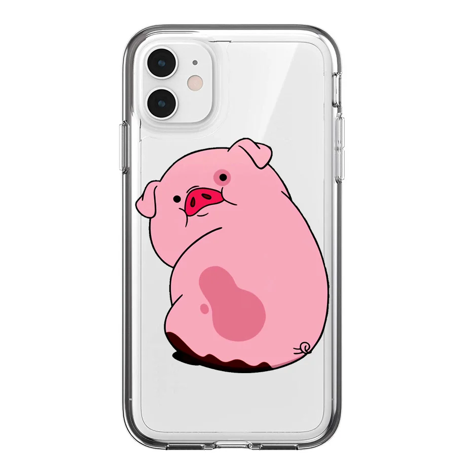 Милый мультяшный Новый чехол для iPhone 6 6s 7 8 Plus x xs xr max 11pro SE2 силиконовый мягкий ТПУ