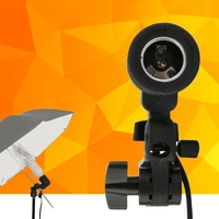 stock Lamp Holder E27 Socket Flash Photo Lighting Bulb Holder For Photography Studio Plug