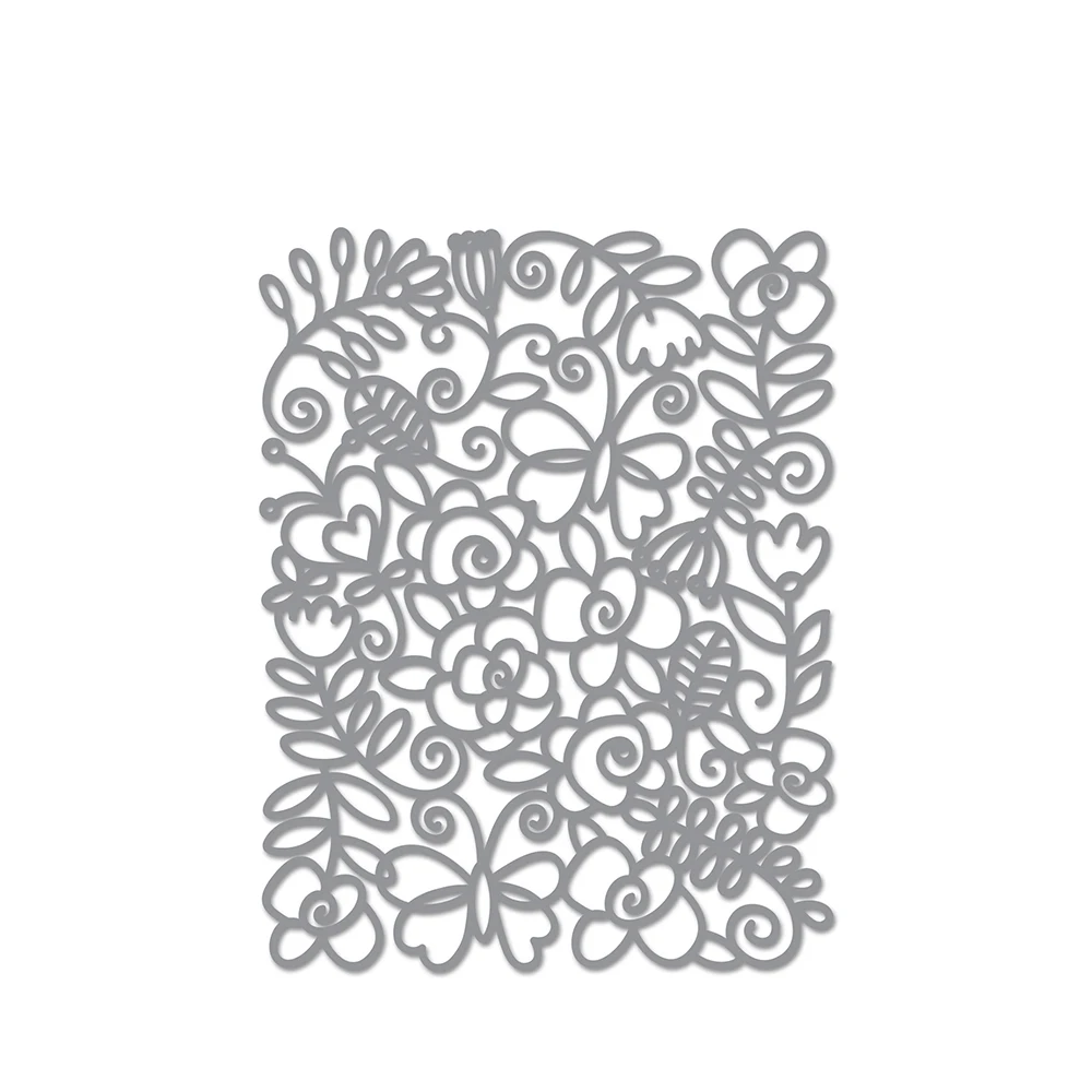 

Butterfly Leaves Flower Metal Die Cutting 2021 New Diy Die Molds Scrapbooking Paper Making Cuts Crafts Big Die