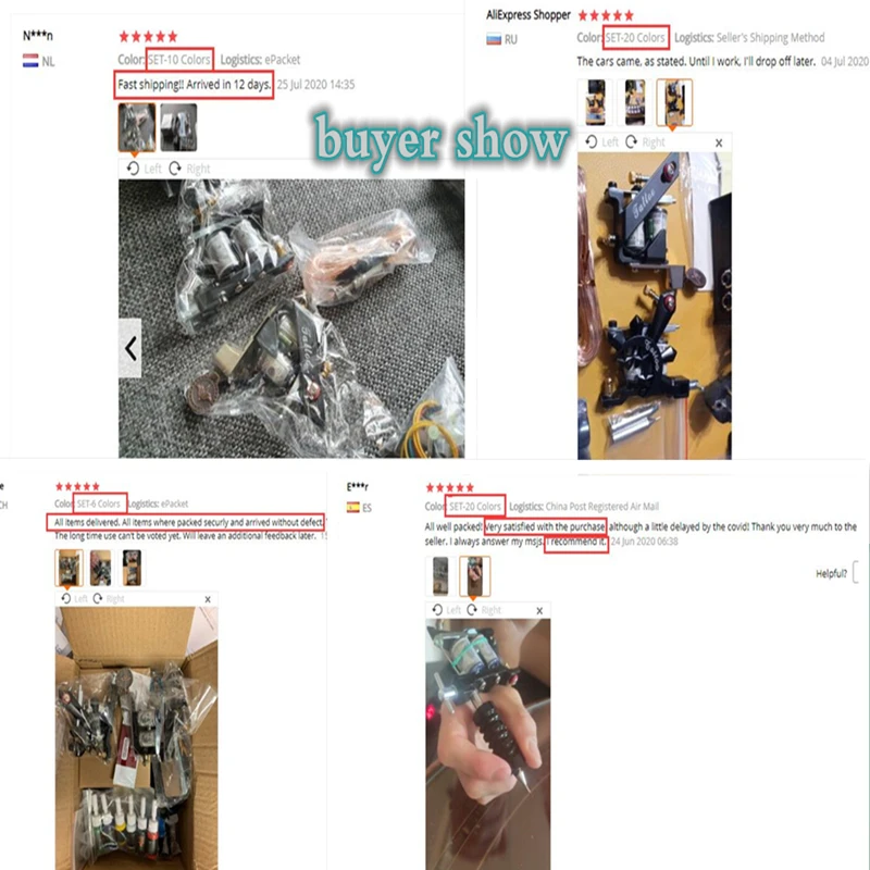 

Complete Tattoo Kit Tattoo Machine Set 20 Colors Pigment Tattoo Inks Tattoo LCD Supply Power Set Permanent Makeup Tattoo Gun Set