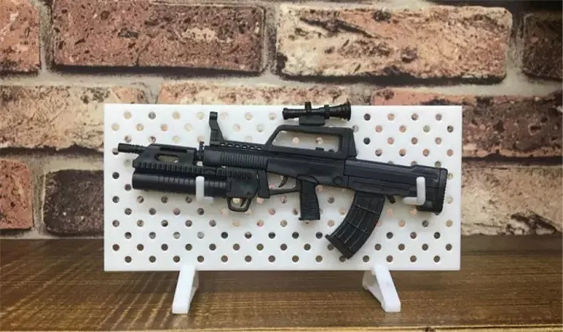 1:6 кронштейн для модели оружия демонстрационная подставка белые пластиковые
