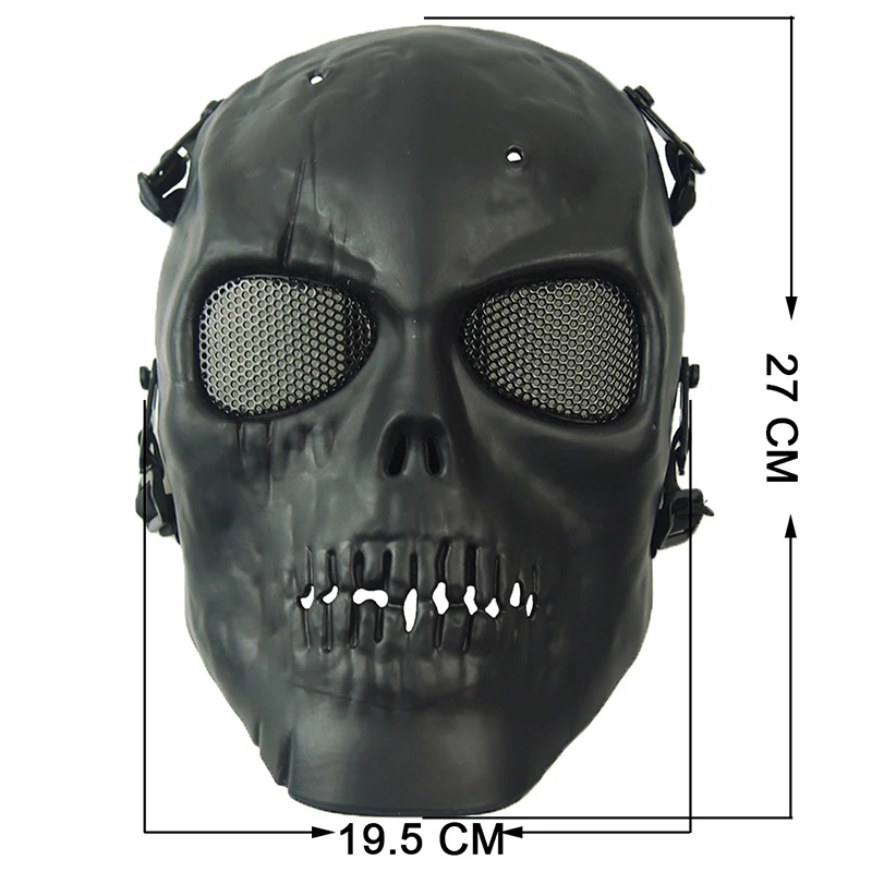 Маска для страйкбола камуфляжная маска косплея с черепом реквизит фильмов