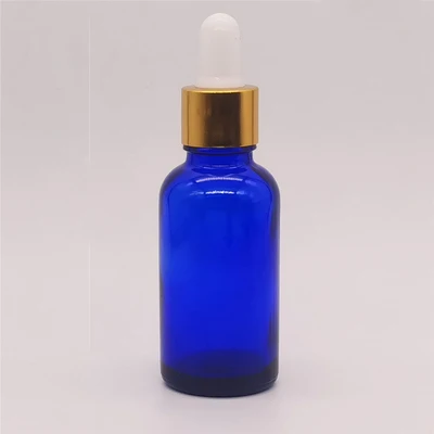 

Пустой голубой стеклянный флакон-капельница, 10 шт., 30 мл, многоразовый контейнер для эфирных масел «сделай сам» для ароматерапии и парфюма, ф...