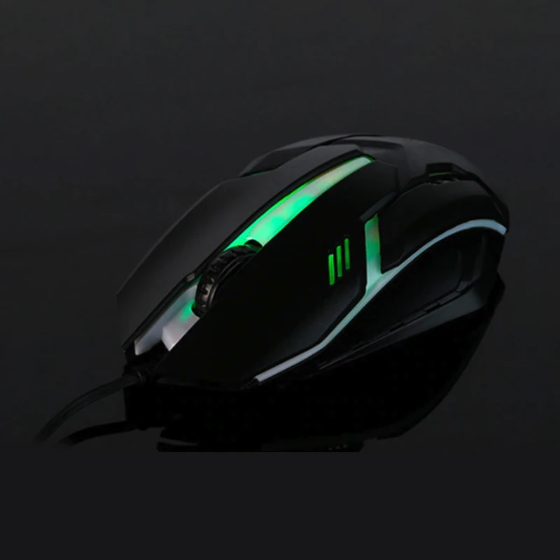 Wired Colorful Gaming Mouse 3200 DPI Program Professional-Grade Gamer Mice RGB USB Optical for Laptop Computer | Компьютеры и офис