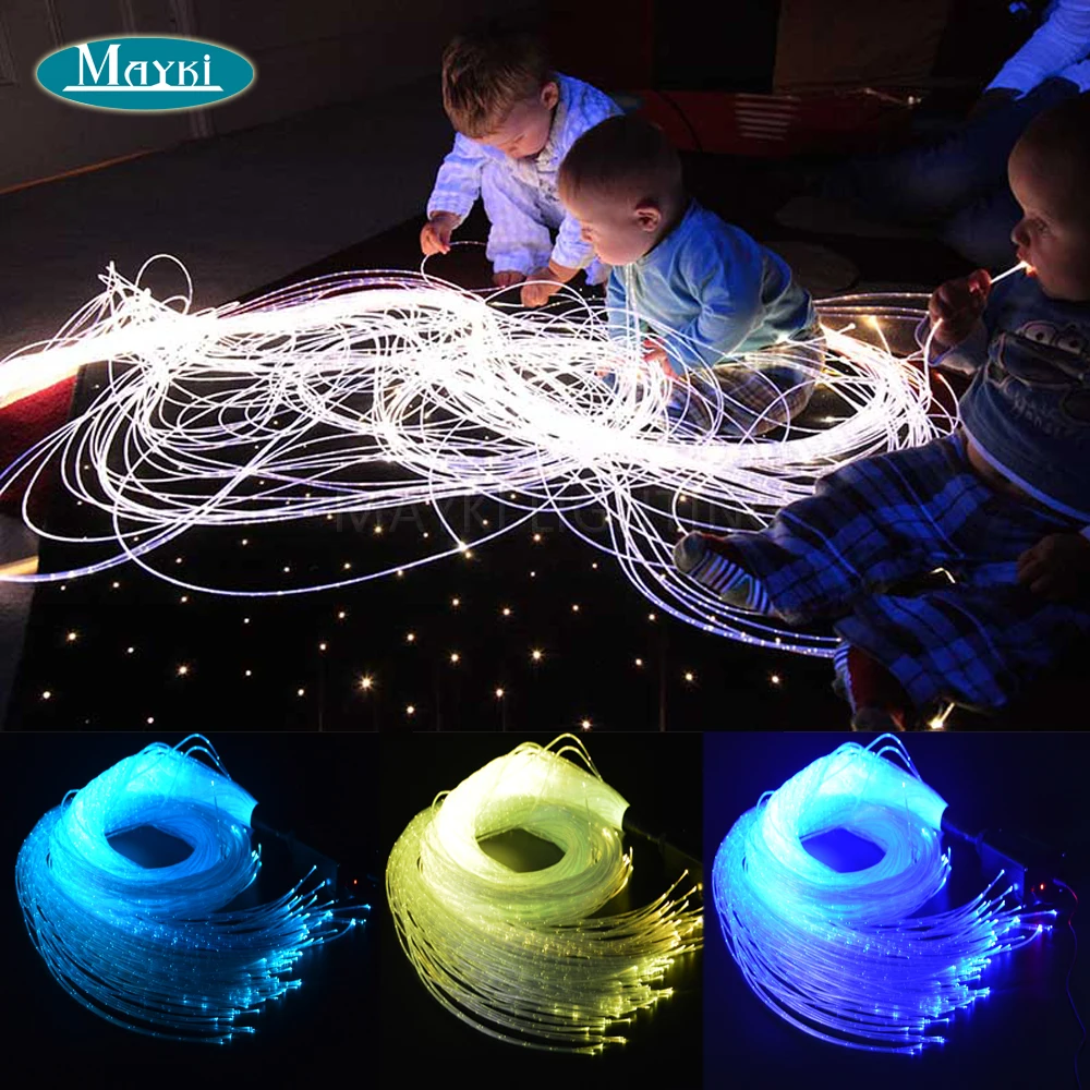 Maykit 16 Вт Sideglow жгут светодиодный драйвер 50 шт. 3*0 75 мм 1 0 м многоцветный для