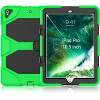 shockproof silicon pc hybrid stand kids safe tablet cover for ipad pro 10 5 air 10 5case funda capa s