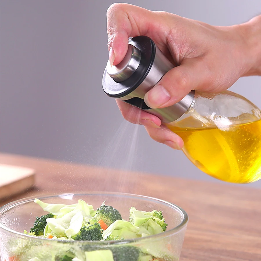 Кухонная бутылка для масла 200 мл распылитель барбекю чайник приправ соевый соус