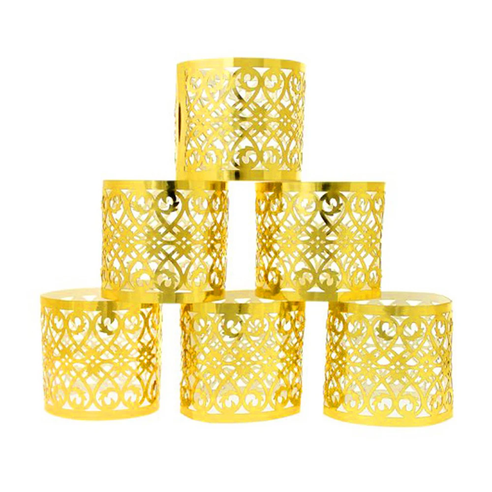 50 шт./компл. кольца для салфеток в гостиничных залах торжеств столовые